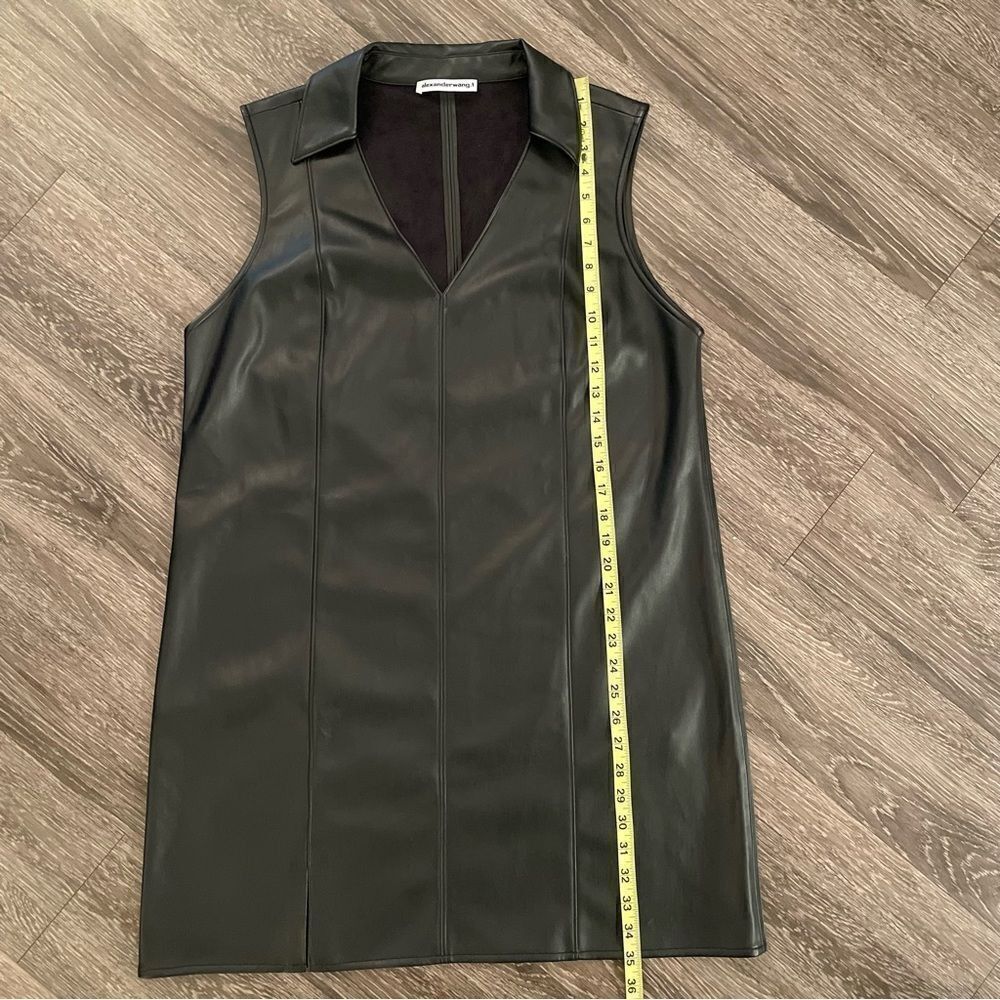 Alexander Wang vegan leather dress - Picture 5 of 7